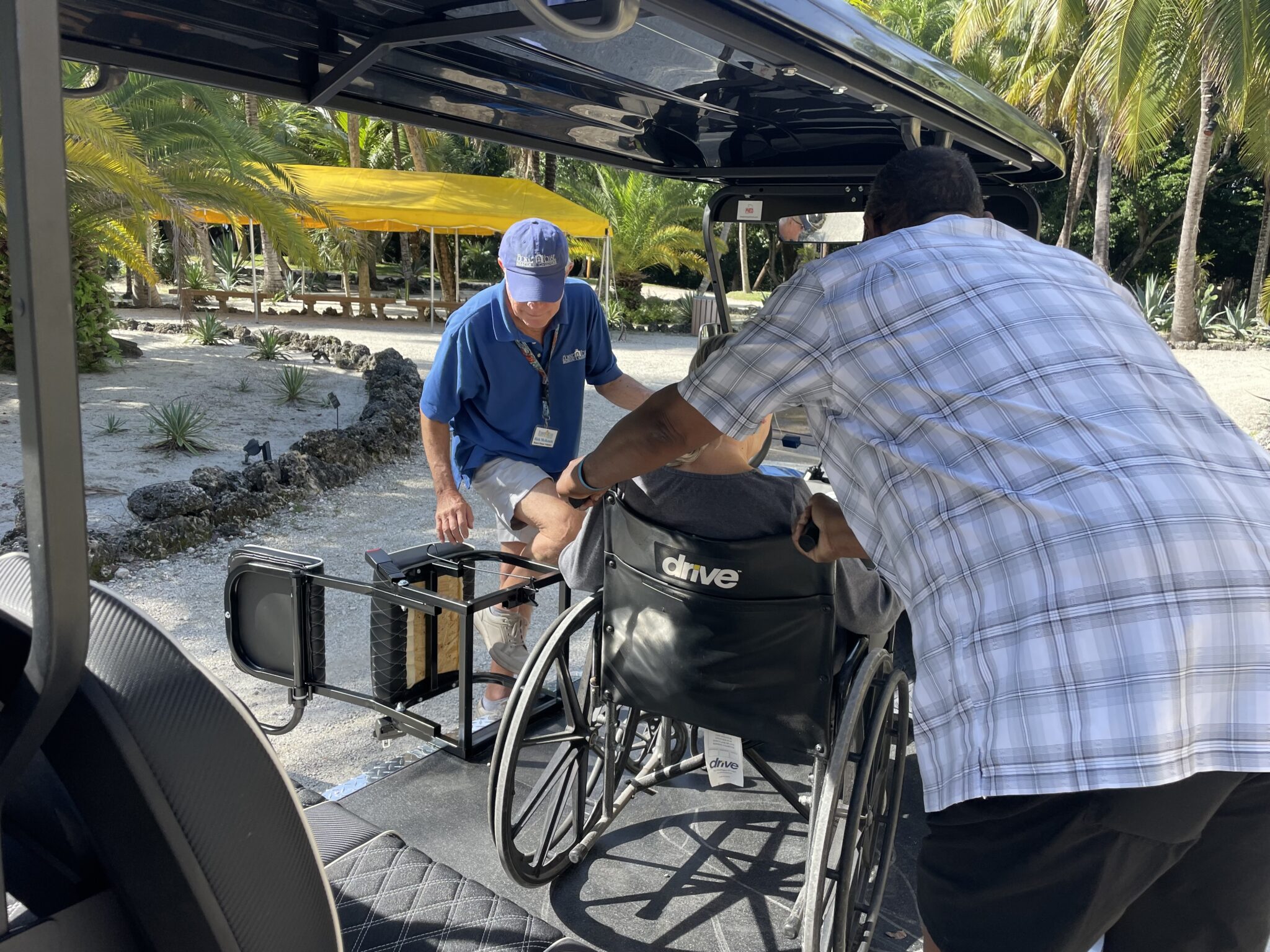 Bonnet House’s Wheelchair Accessible Golf Cart Spreads Smiles to ...